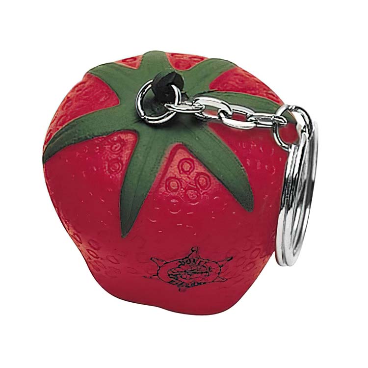 Strawberry Stress Ball Key Chain