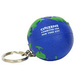 Key Chain Earth Stress Ball
