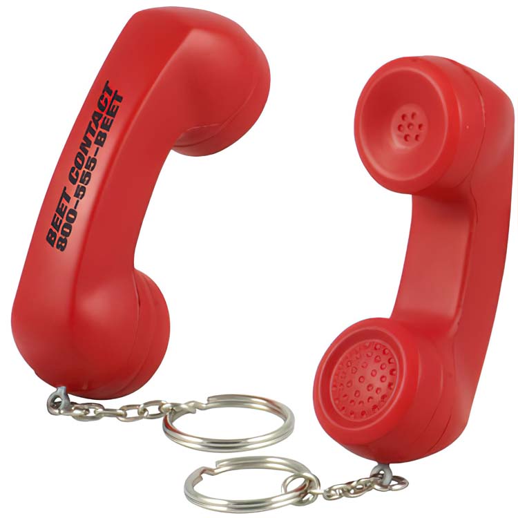Porte-clés anti-stress combiné de téléphone
