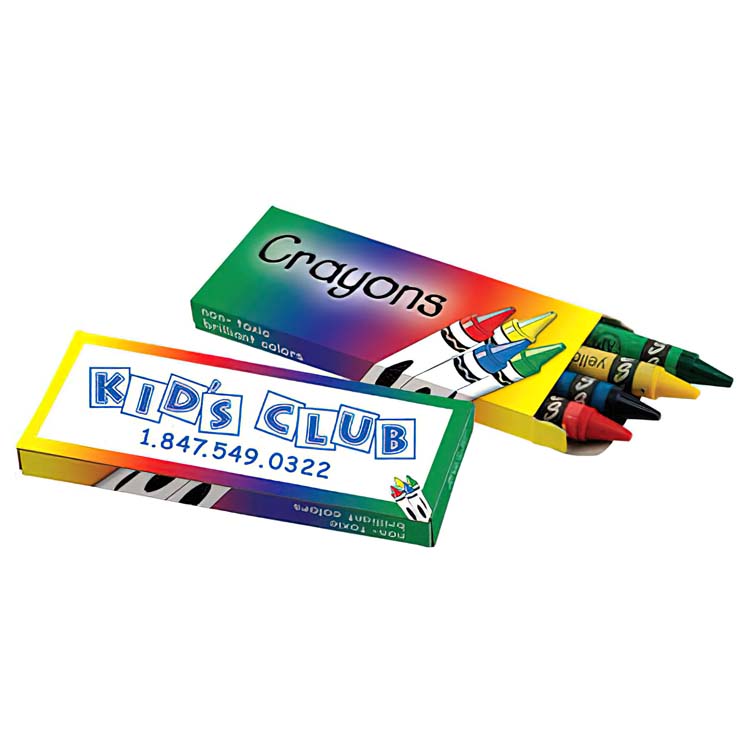 Paquet de 4 crayons de cire