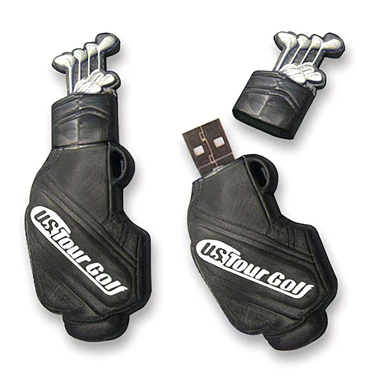 Bâton de mémoire clé USB sac de golf