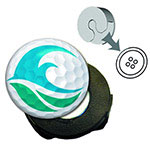 Lucky Golf Ball Marker/ Button Cover