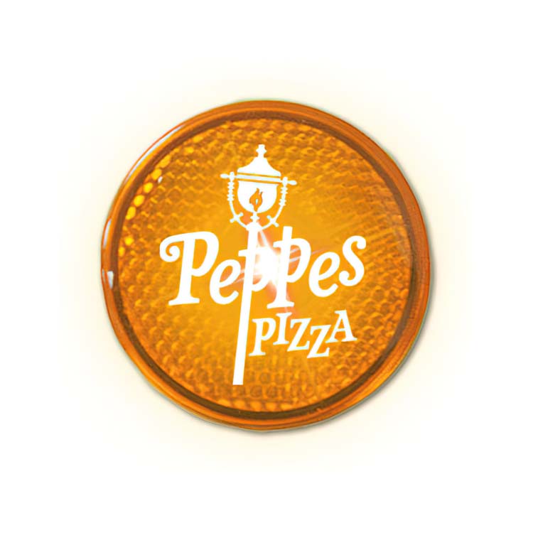 Safety Reflectors - Orange Circle