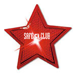 Safety Reflectors - Red Star