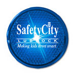 Safety Reflectors - Blue Circle