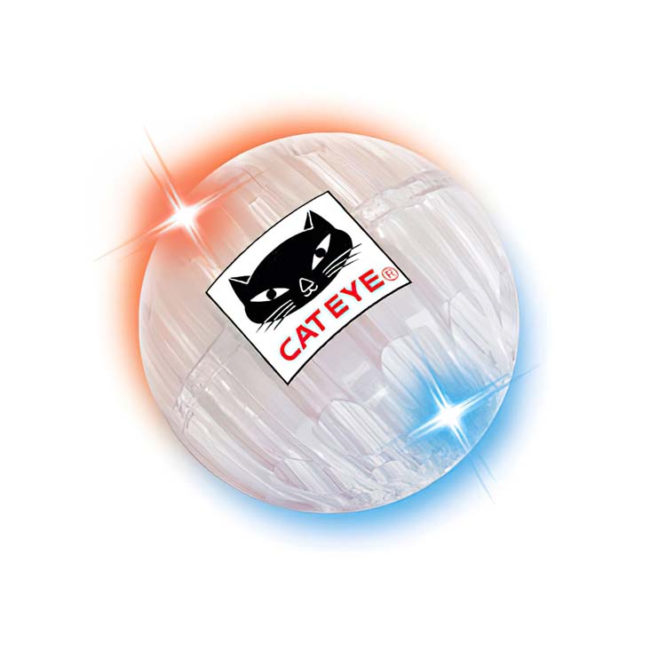 Airglow BuzBalls (Sound, Clear w/ Red and Blue LEDs)