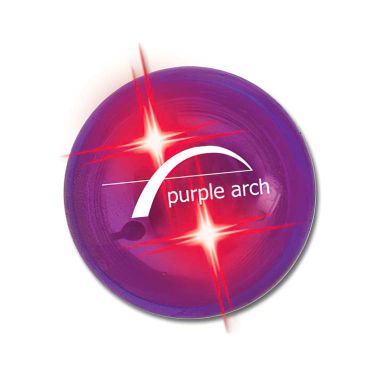 Light-Up Ball - Purple&#47;Red LED