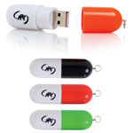 USB Memory Stick - Capsule Shape