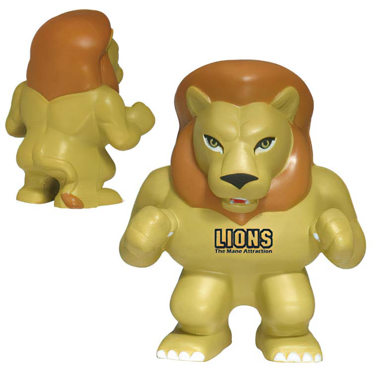 Lion Mascot Stress Ball
