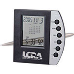 Horloge calendrier transparente