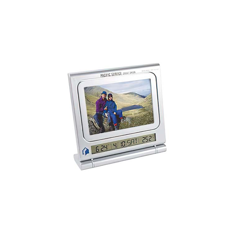 Clock Picture Frame with Thermometer and Dry Erase Board