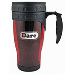 16 oz. Acrylic Travel Mug - Red