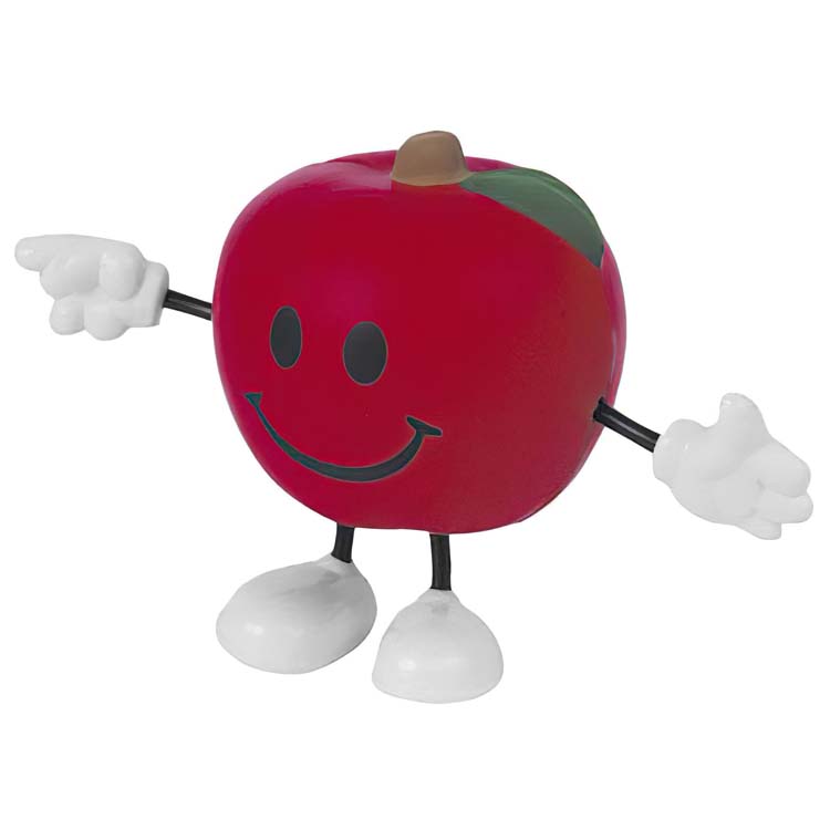 Apple Figure Stress Ball