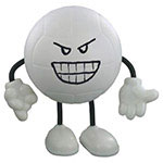 Figurine ballon de volleyball anti-stress