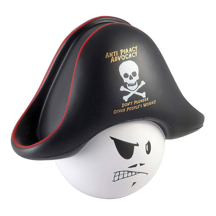 Pirate Mad Cap Stress Ball