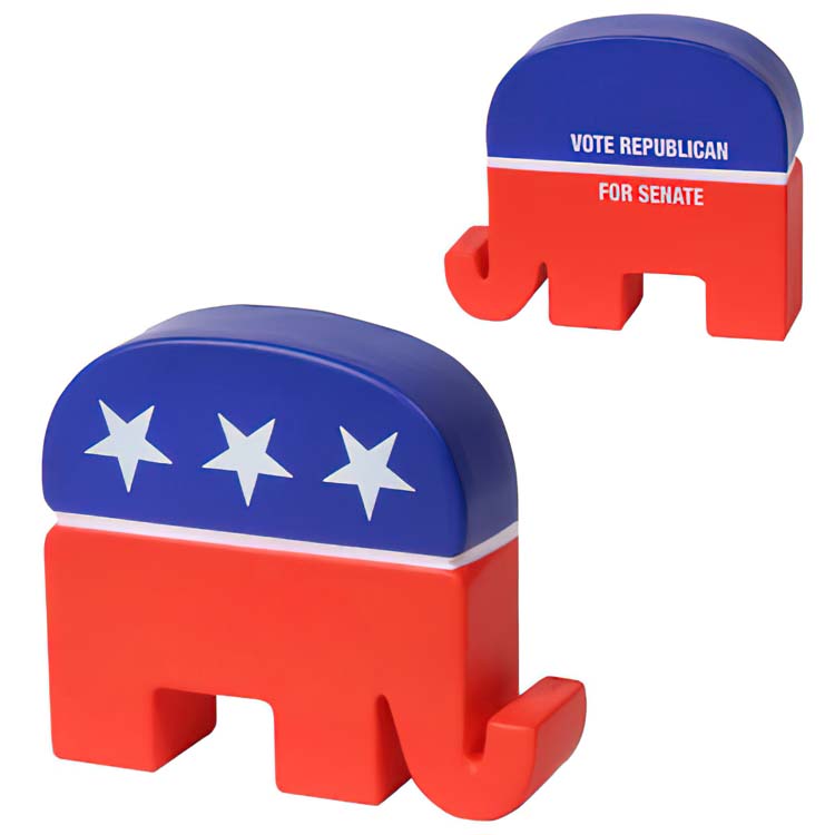 Éléphant républicain balle anti-stress