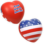 Patriotic Heart Stress Ball