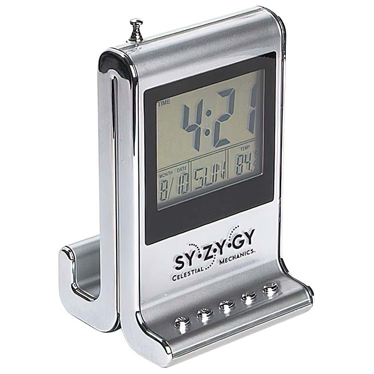 Horloge avec radio et affichage de la température
