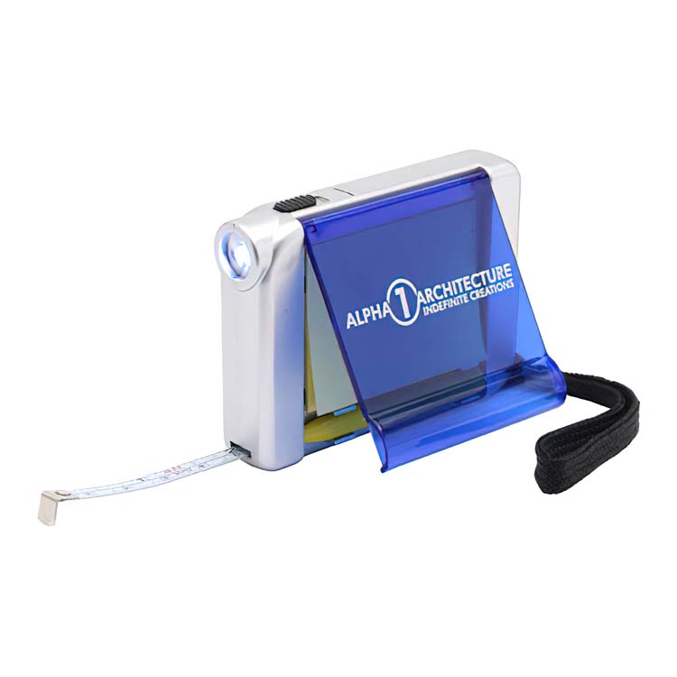 Lighted Tape Measure with Notepad WTTNT08