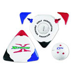 Triple Golf Ball Marker