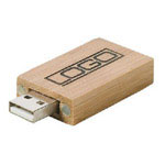 Ecologic Bamboo USB Flash Drive
