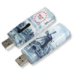 USB Flash Drive Blue Delft