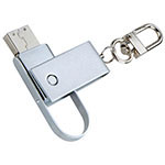 Stainless Steel Swivel USB Flash Drive