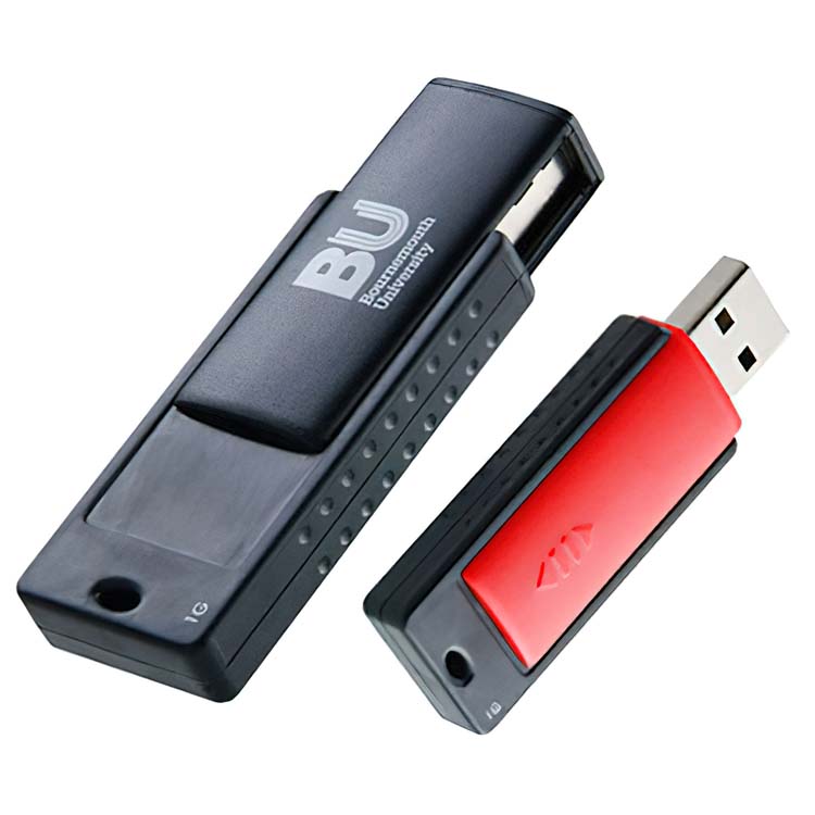 Plastic USB Telescopic Flash Drive