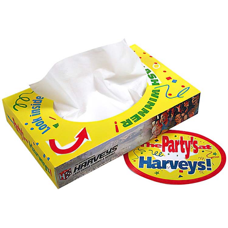 Boîte de mouchoirs rectangulaire no. 1