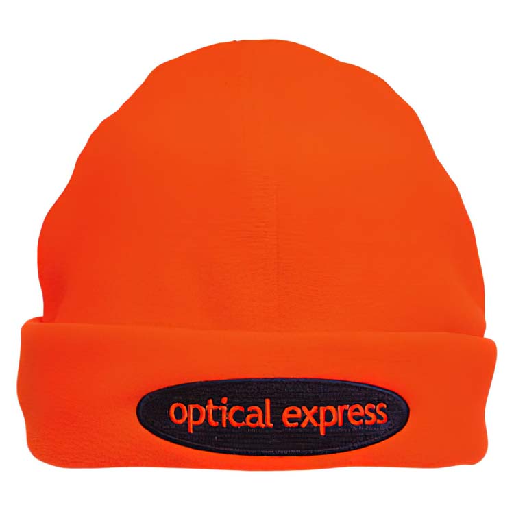 Bright Orange Safety Toque