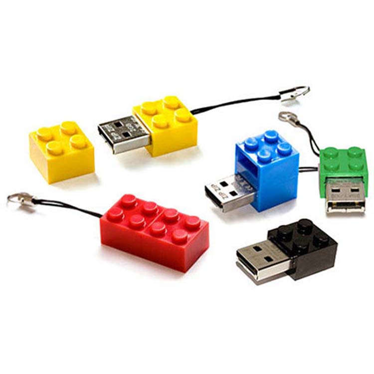 Clé USB en forme de blocs Lego
