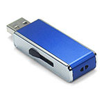 Bâton USB compact chromé