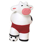 Vache jouant au soccer balle anti-stress