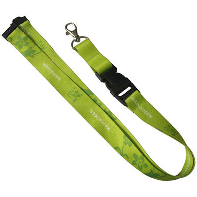 Lanyard with Metal Lobster Claw and Plastic Buckle