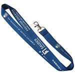 Advertising Lanyard with Metal Lobster Claw