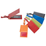 Colorplay Leather Luggage Tags