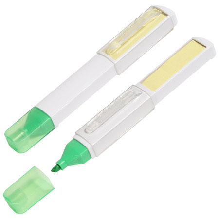 Surligneur avec autocollants