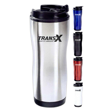Stainless Steel and Plastic Tumbler