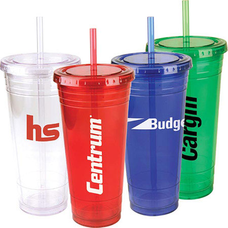 Gobelet Festa avec pailles 22 onces