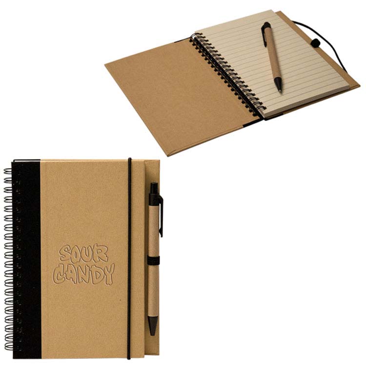Recycled Cardboard Notebook #3