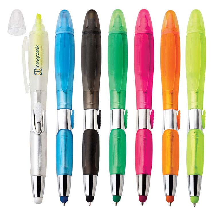 Blossom-Stylus Pen/Highlighter with Stylus