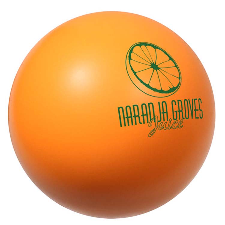 Balle anti-stress orange