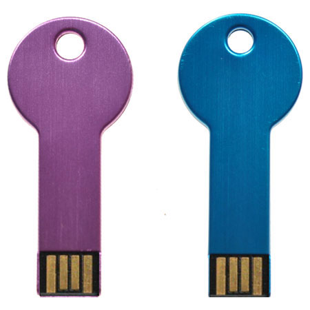 Clé USB en forme de clef ronde