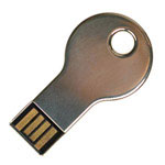 Clé USB en forme de petite clef ronde