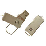 Steel Pivoting USB Flash Drive