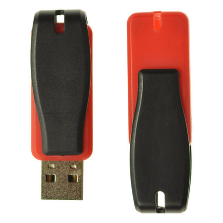 Clé USB rétractable avec logo