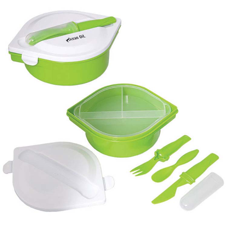 Munch N' Go Lunch Container with Cutlery #4