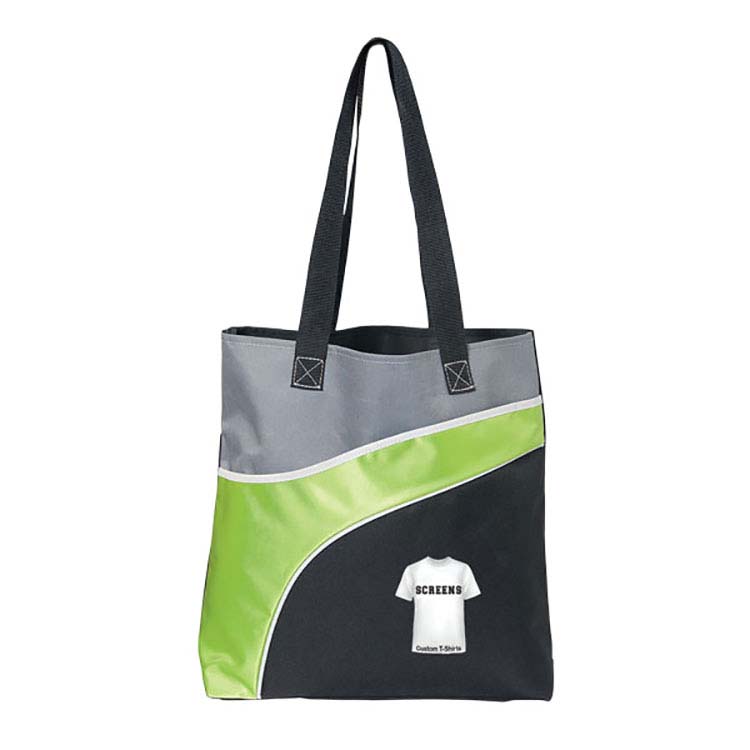Large Front Pocket With Velcro Closure Tote Bag #2
