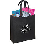 Fourre-tout en jute laminée