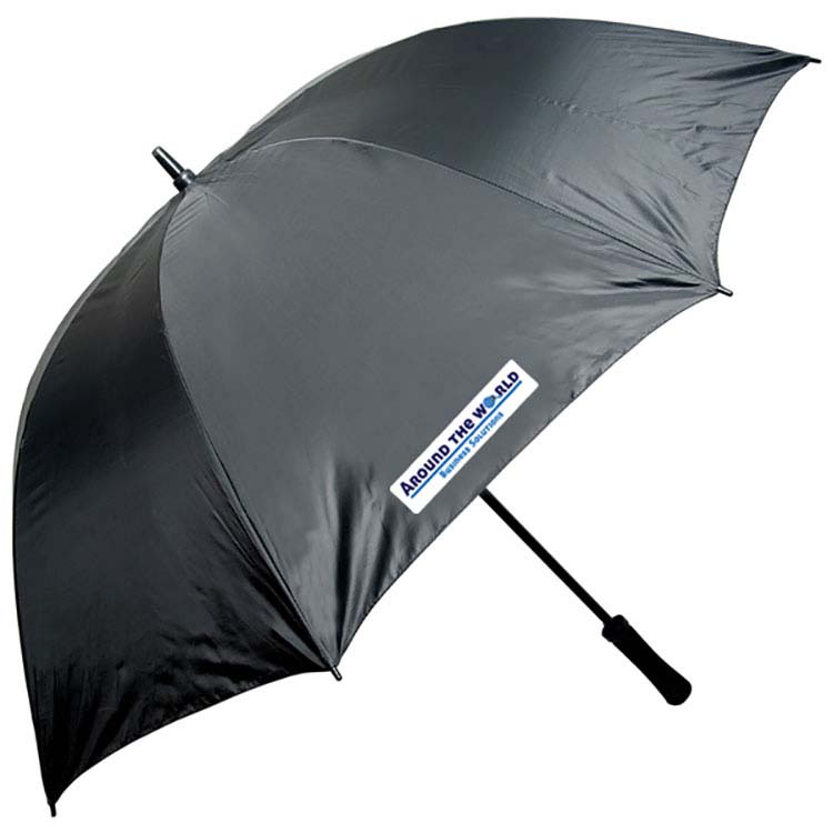 Golf Umbrella with Black Fiberglass Shaft